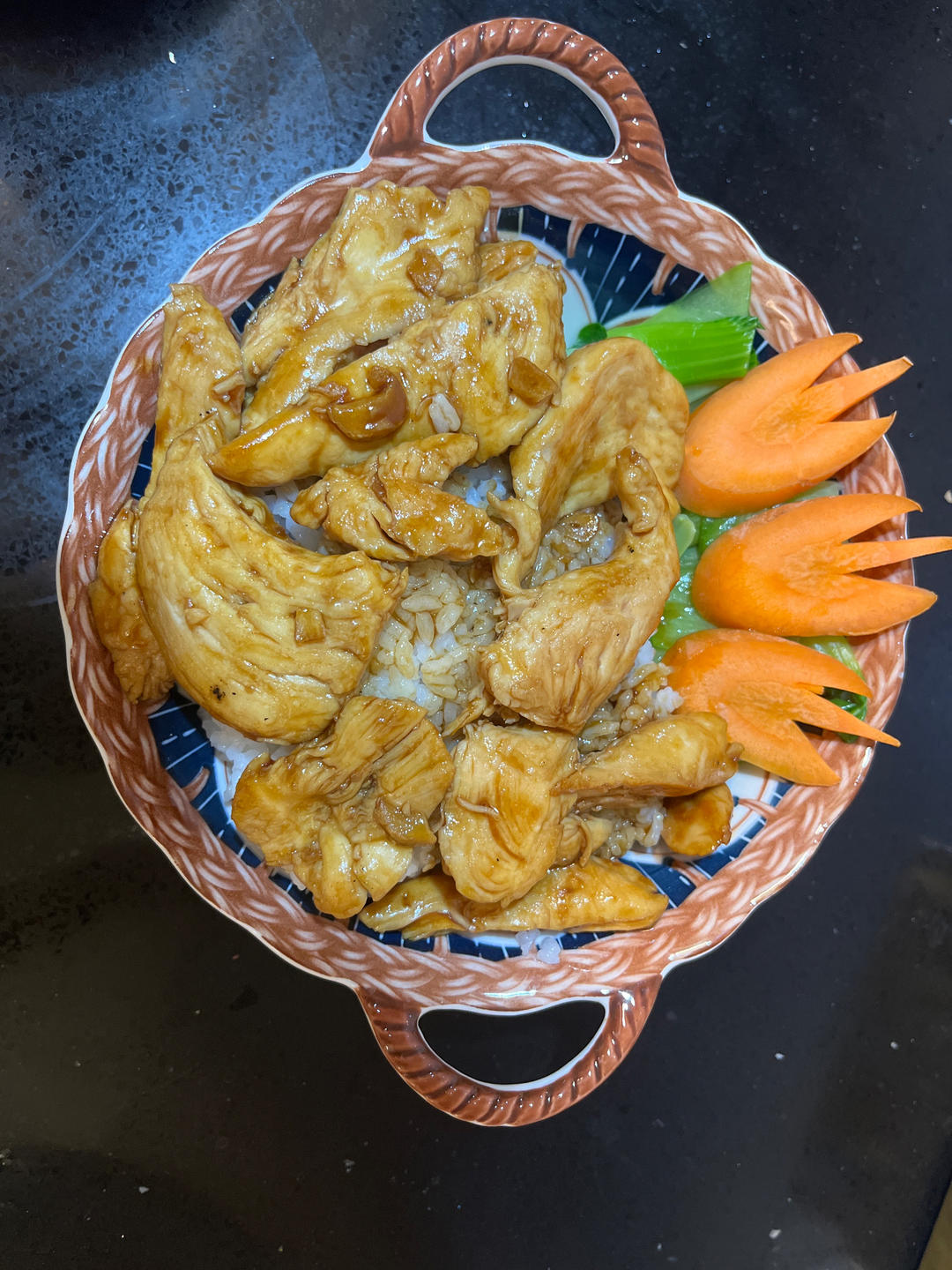 超美味的照烧鸡排饭