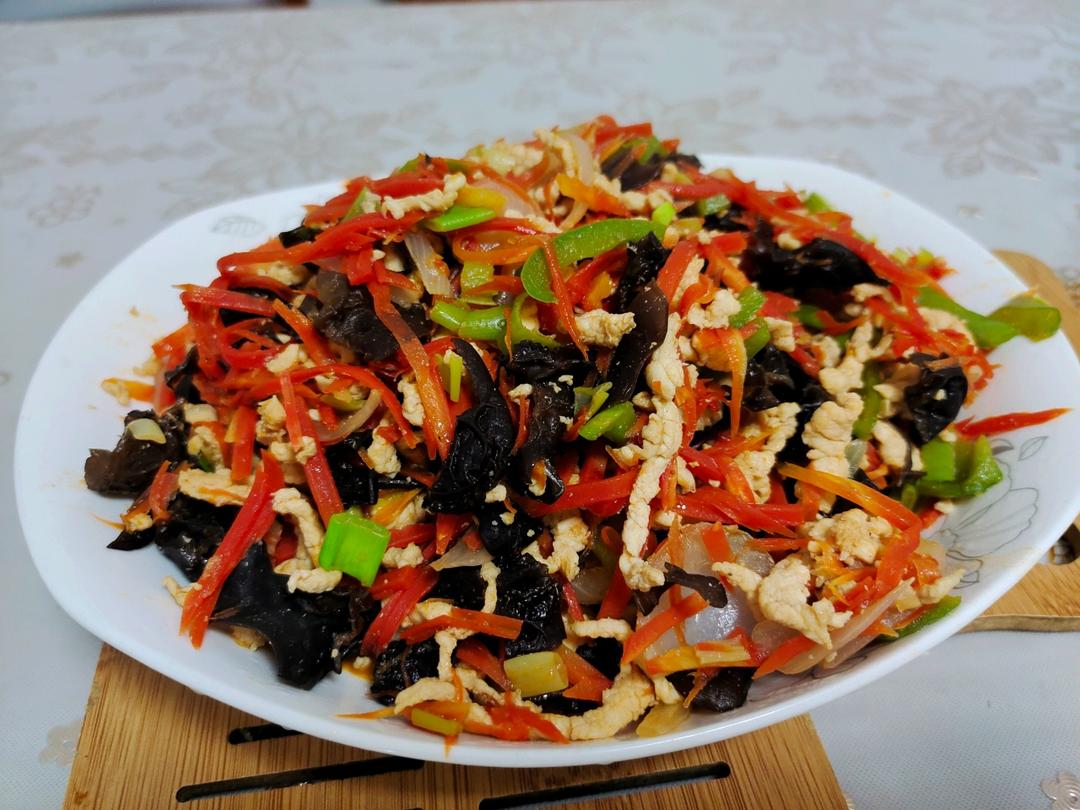 超级下饭鱼香肉丝（不辣版）