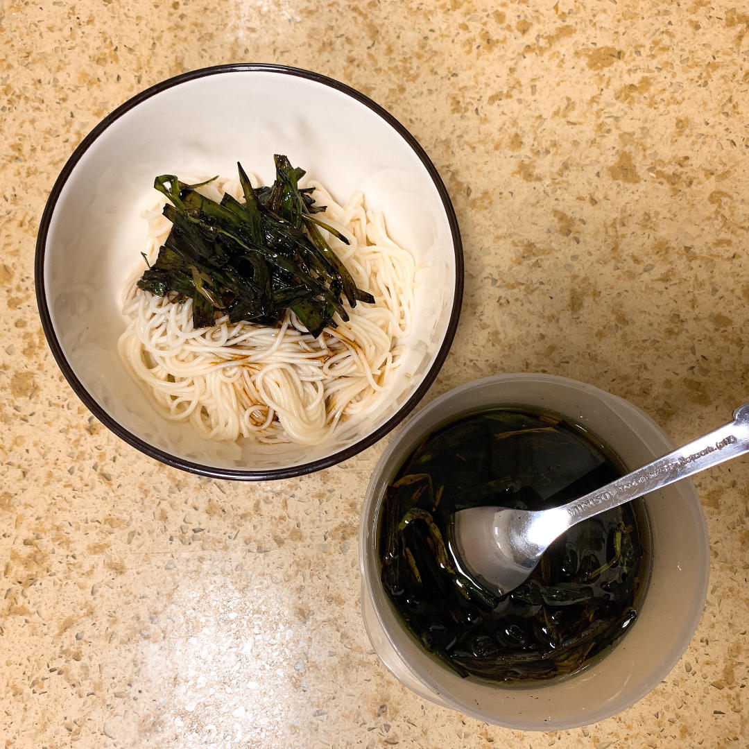 极香的葱油面