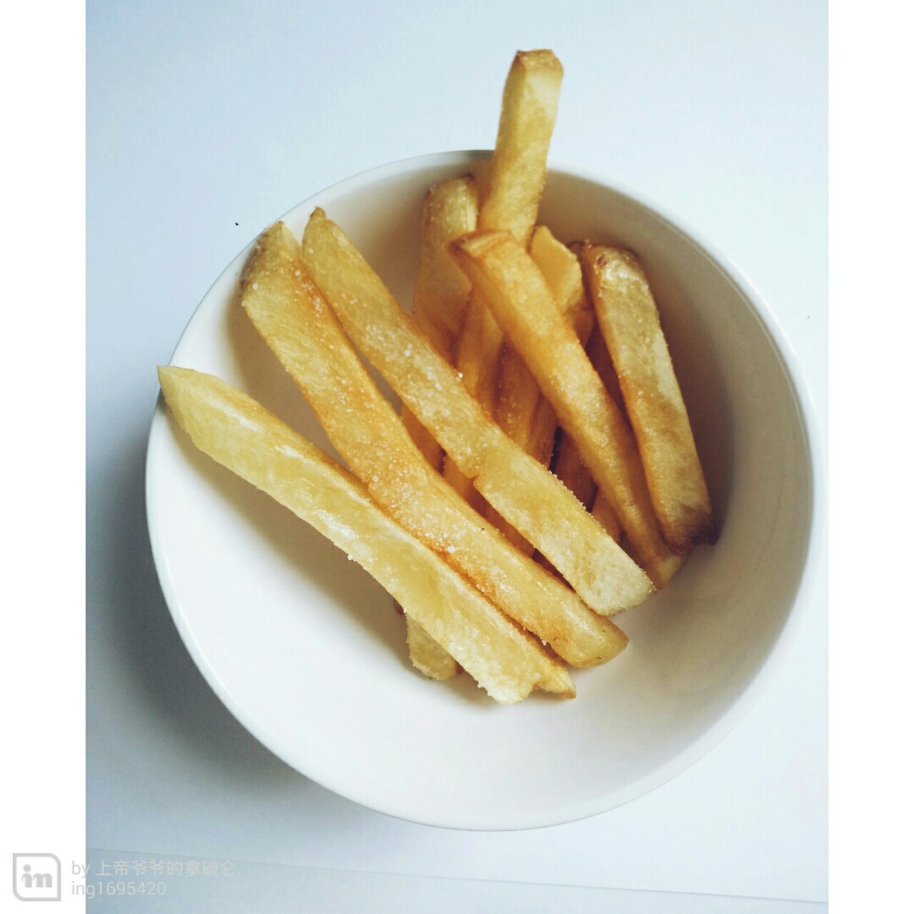 简易炸薯条