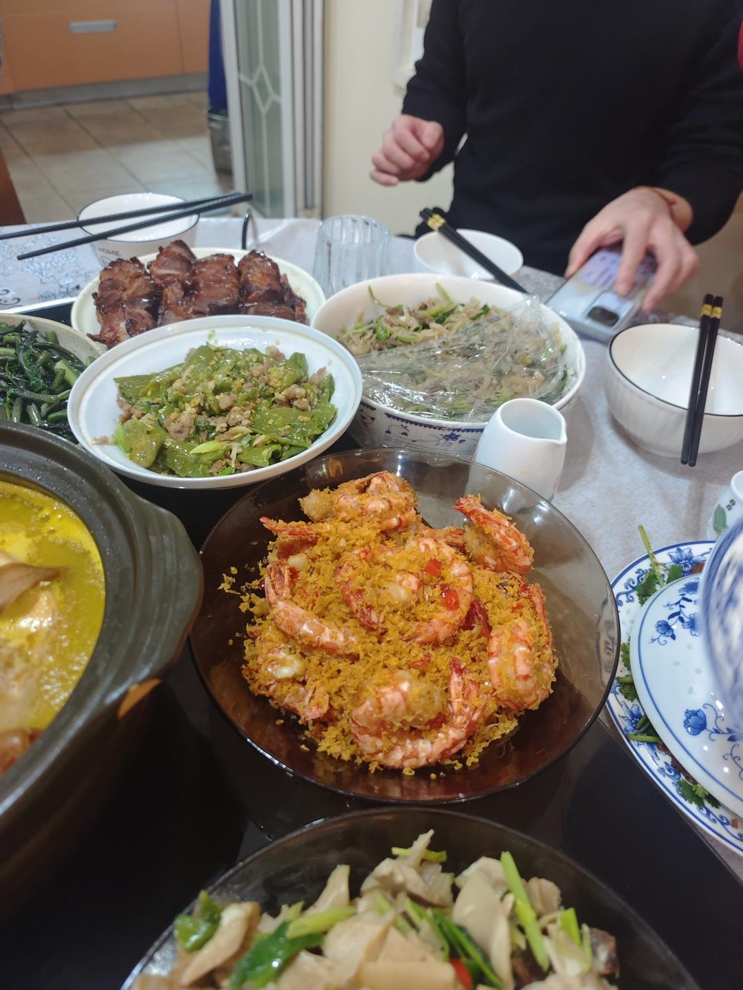 比餐厅做的还好吃——避风塘炒虾