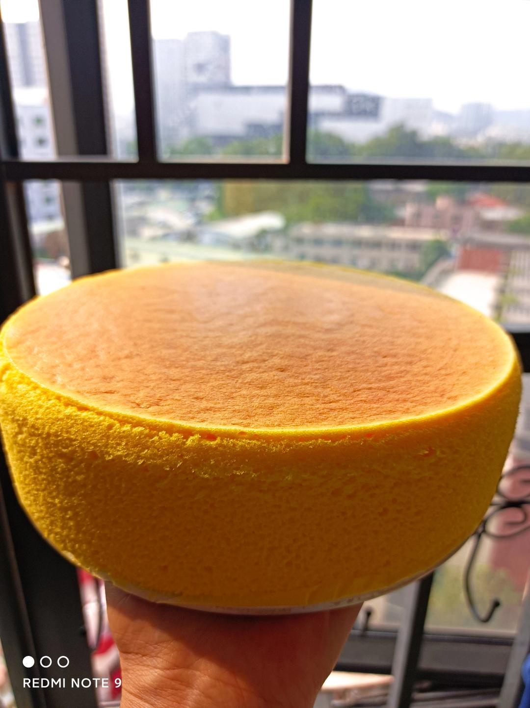 8寸轻乳酪蛋糕不开裂不缩腰