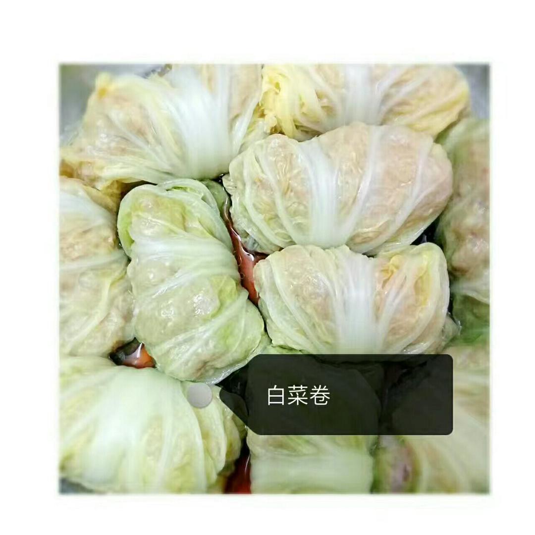 肉酿白菜卷