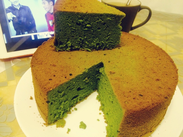 抹茶戚风蛋糕