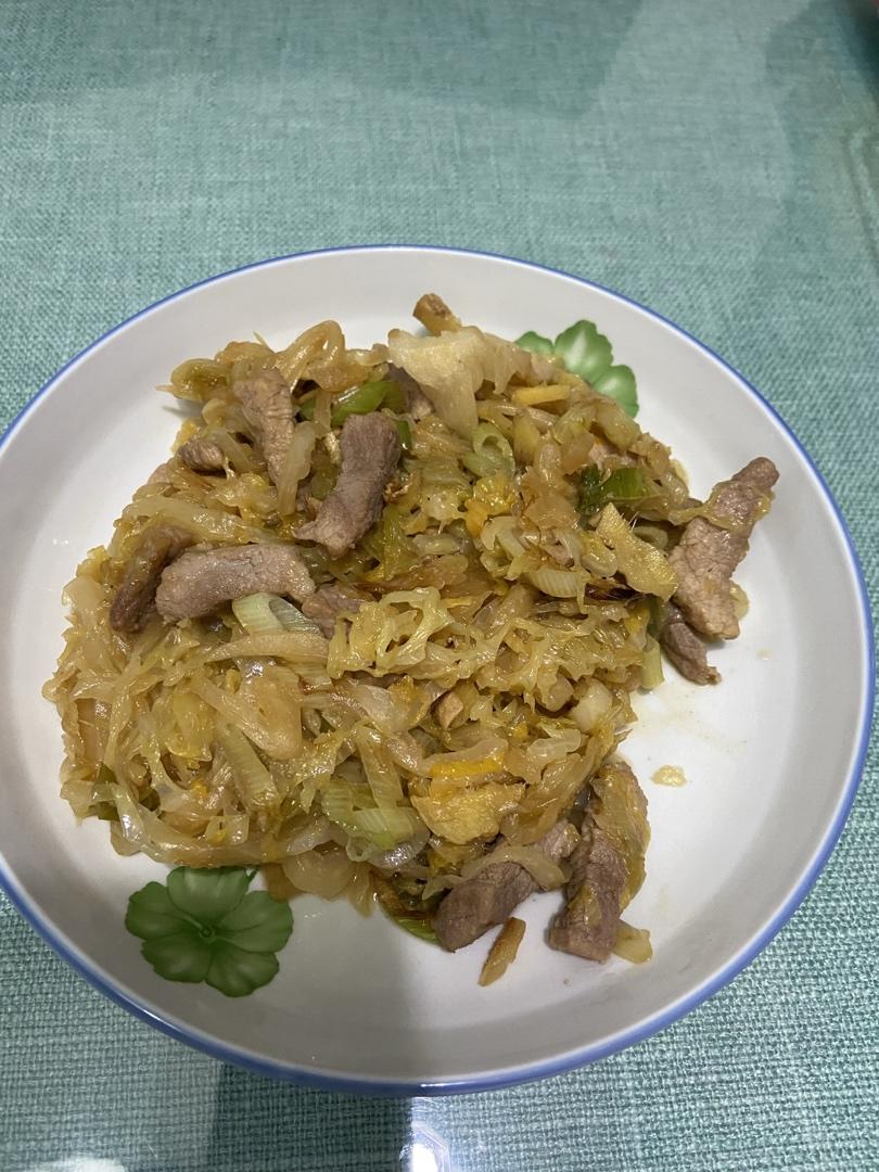炒酸菜