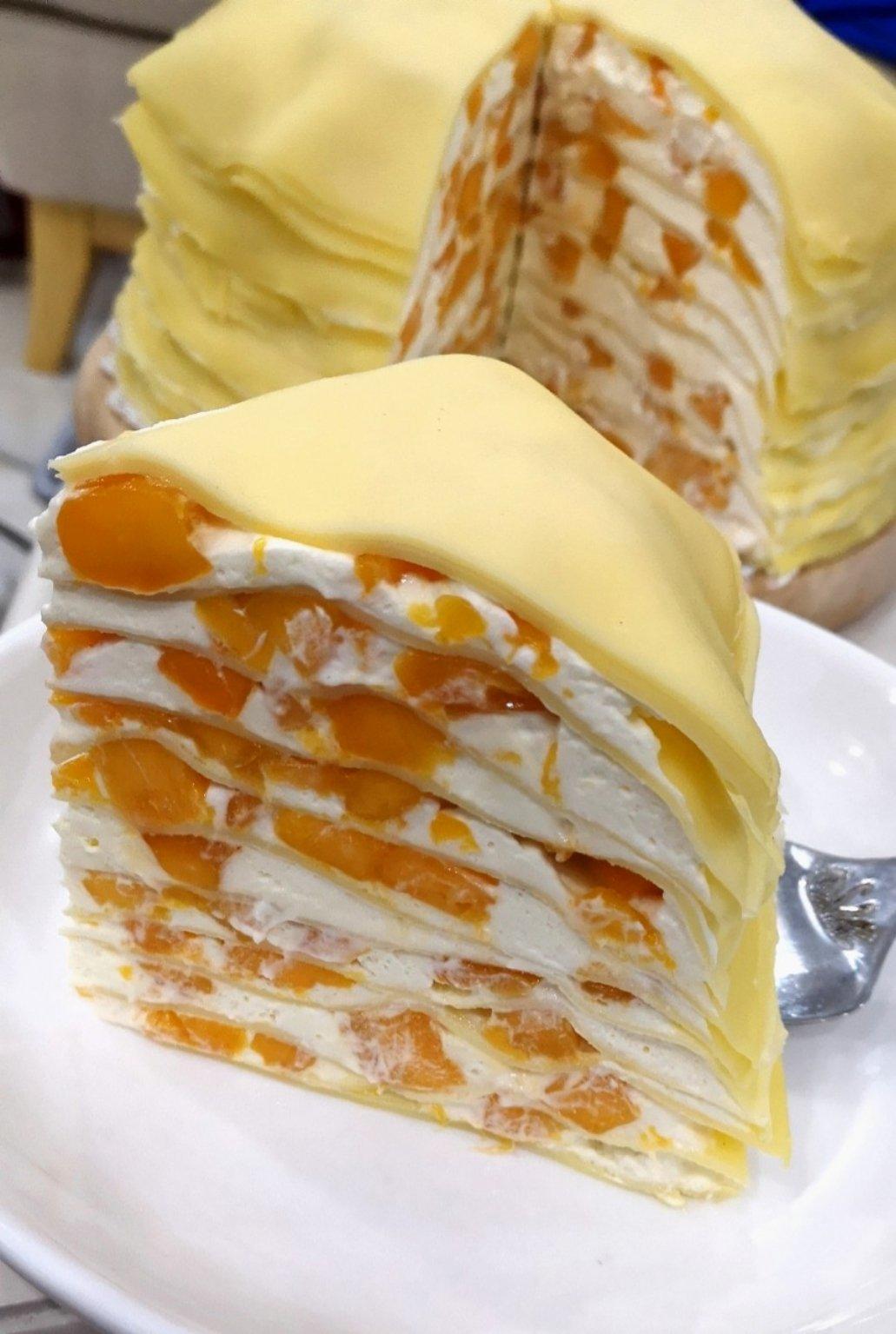 手机用户2525_mcrg做的芒果千层蛋糕