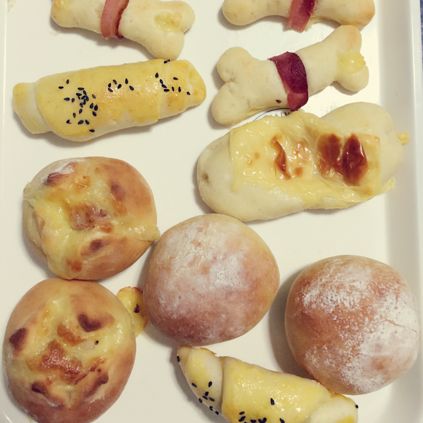 全麦芝士熔岩面包