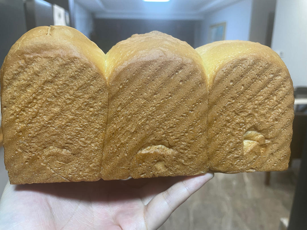 夺命软吐司(๑´ڡ`๑)超软拉丝极速方便的一次发酵吐司