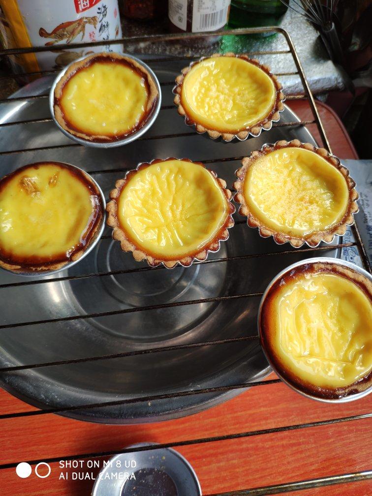 曲奇皮蛋挞（港式蛋挞）