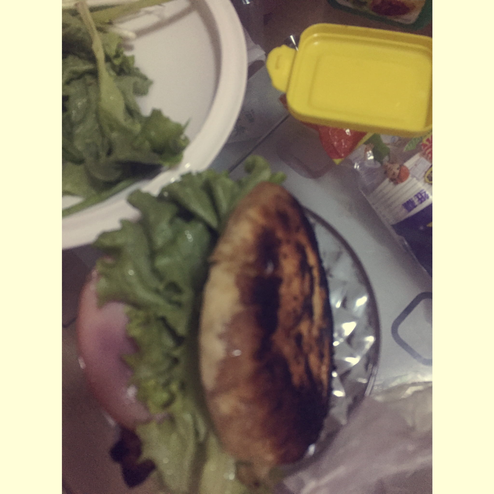 烧饼夹一切