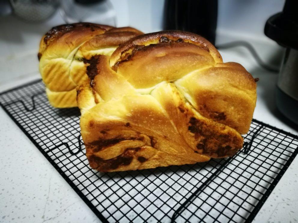 香葱肉松手撕吐司