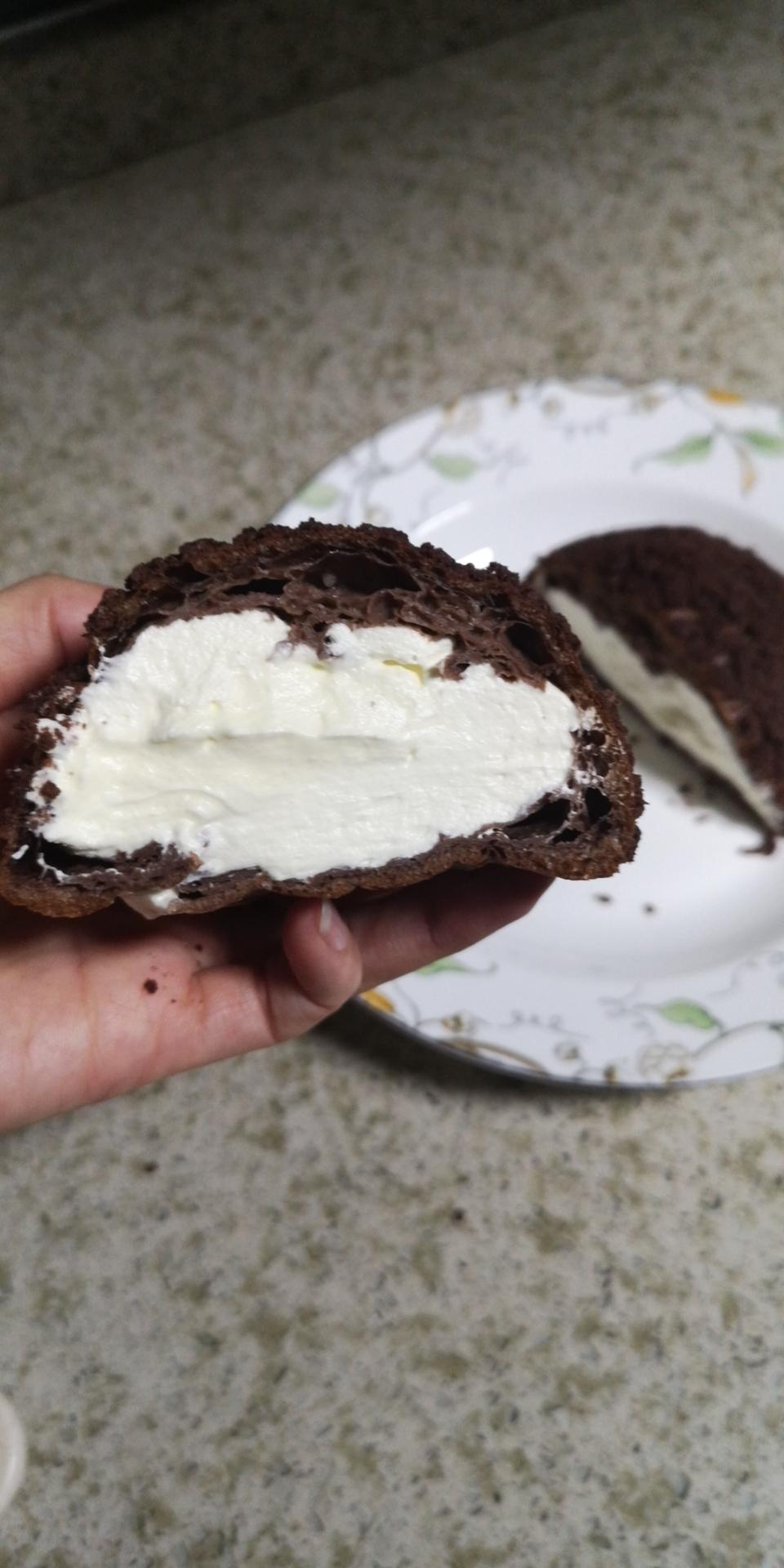 巧克力酥皮泡芙