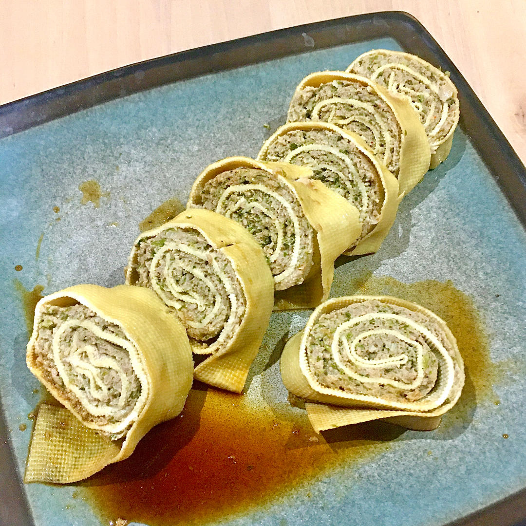 干豆腐肉卷，自己做更安心，简单操作