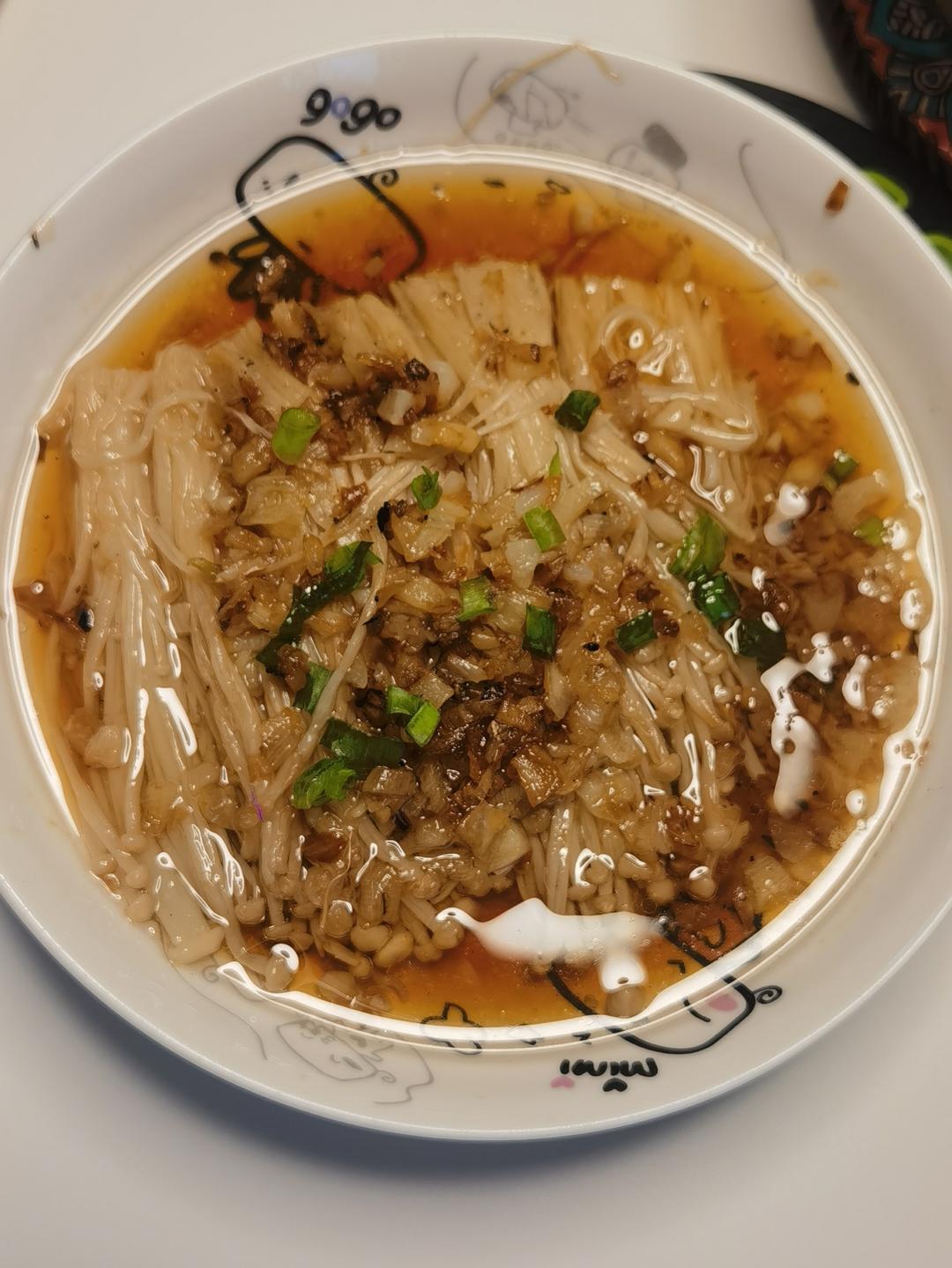 蒜蓉蒸金针菇