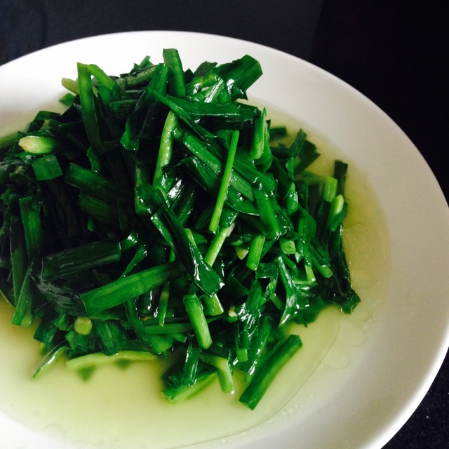 菁琳闲圃616做的素炒韭菜