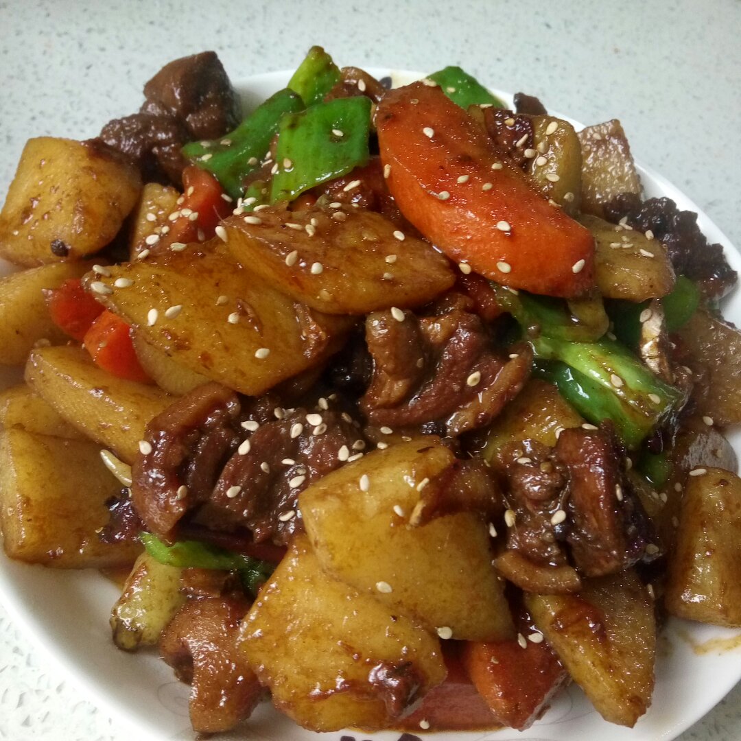 红焖羊肉