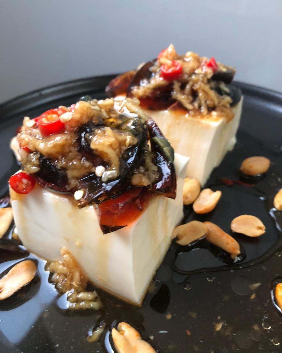 皮蛋豆腐