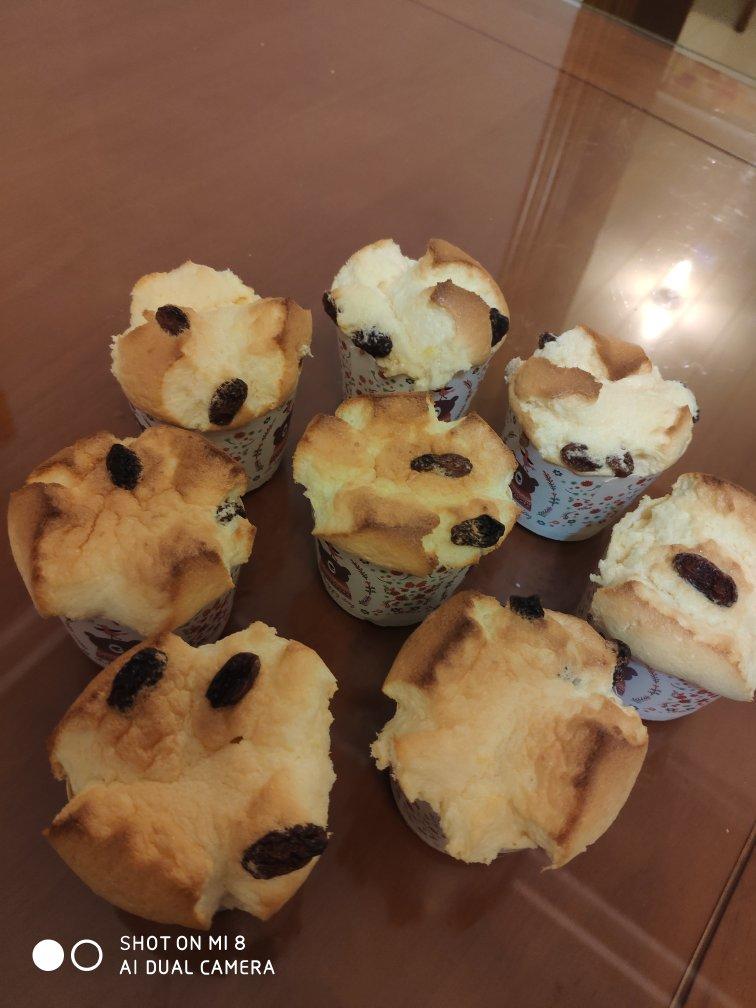 棉花纸杯蛋糕