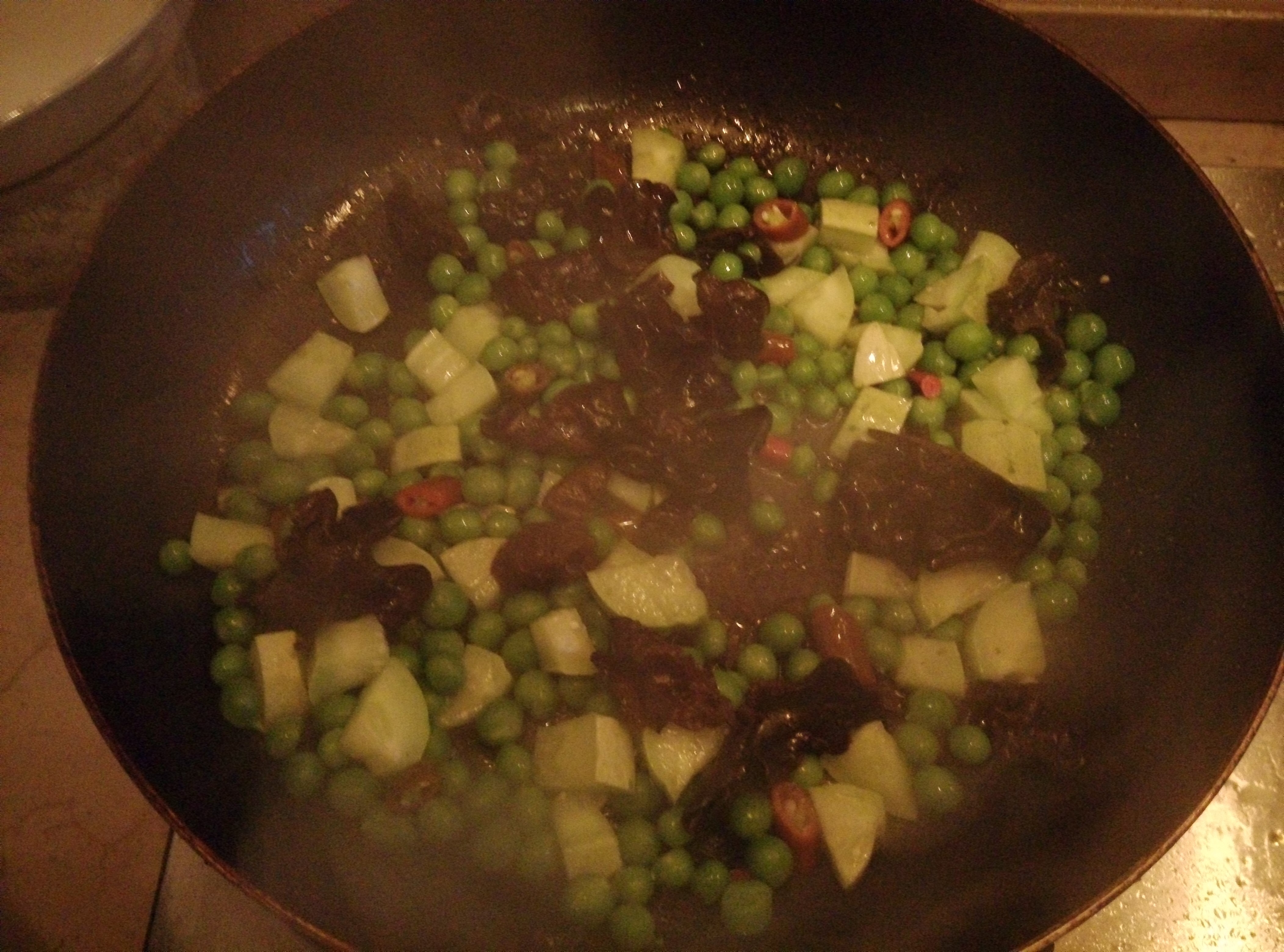 木耳豌豆