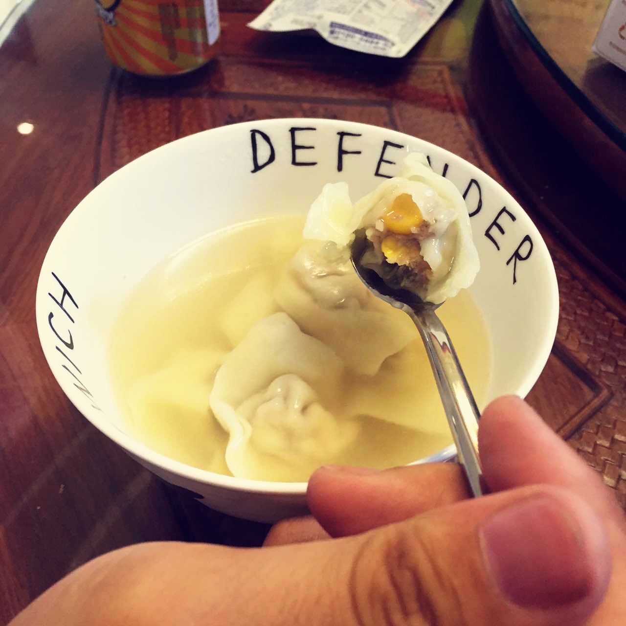 鲜肉虾仁玉米馄饨