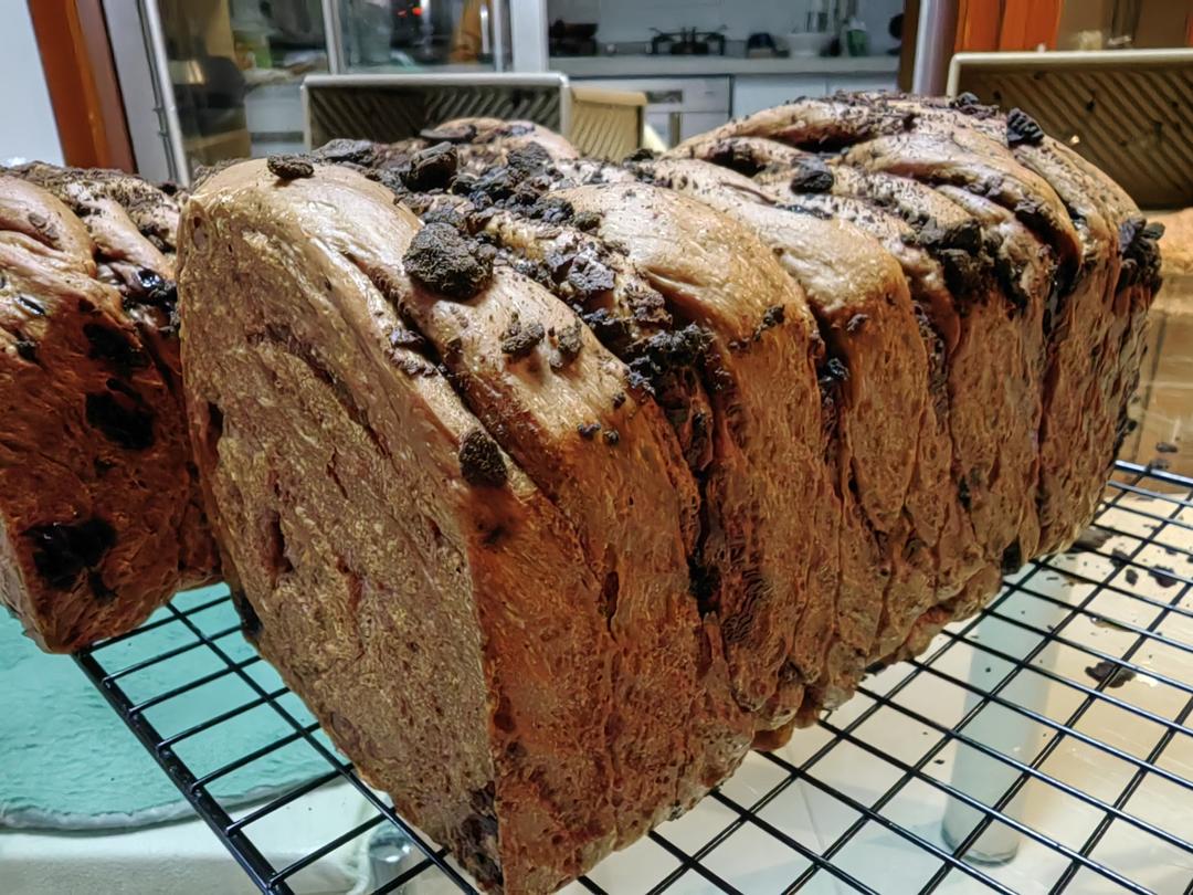 超浓奥利奥巧克力吐司！巧克力爱好者必做！