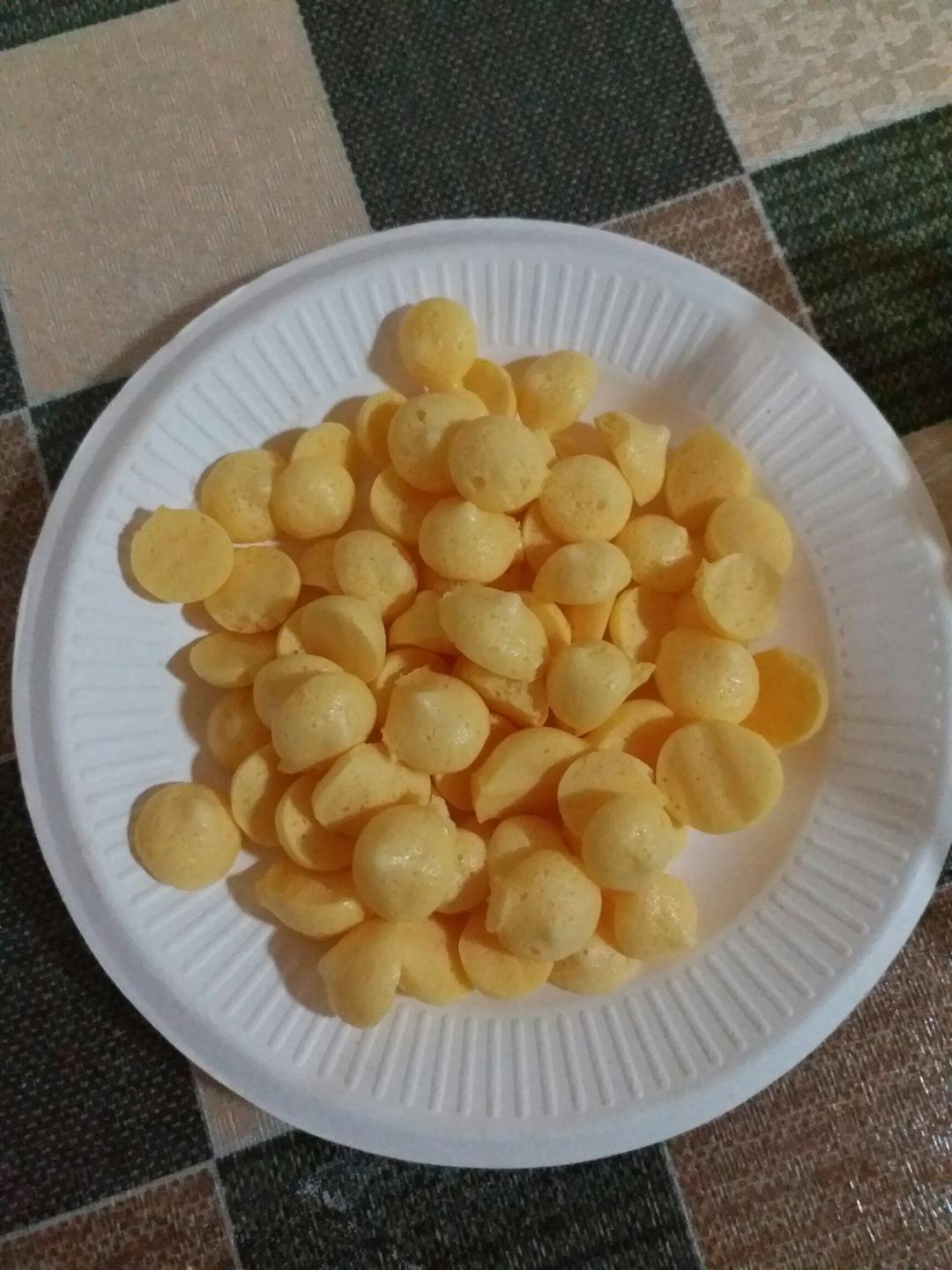 原味蛋奶溶豆
