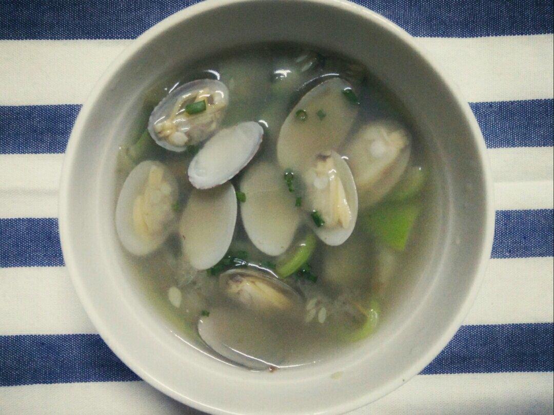 鲜美蛤蛎丝瓜汤