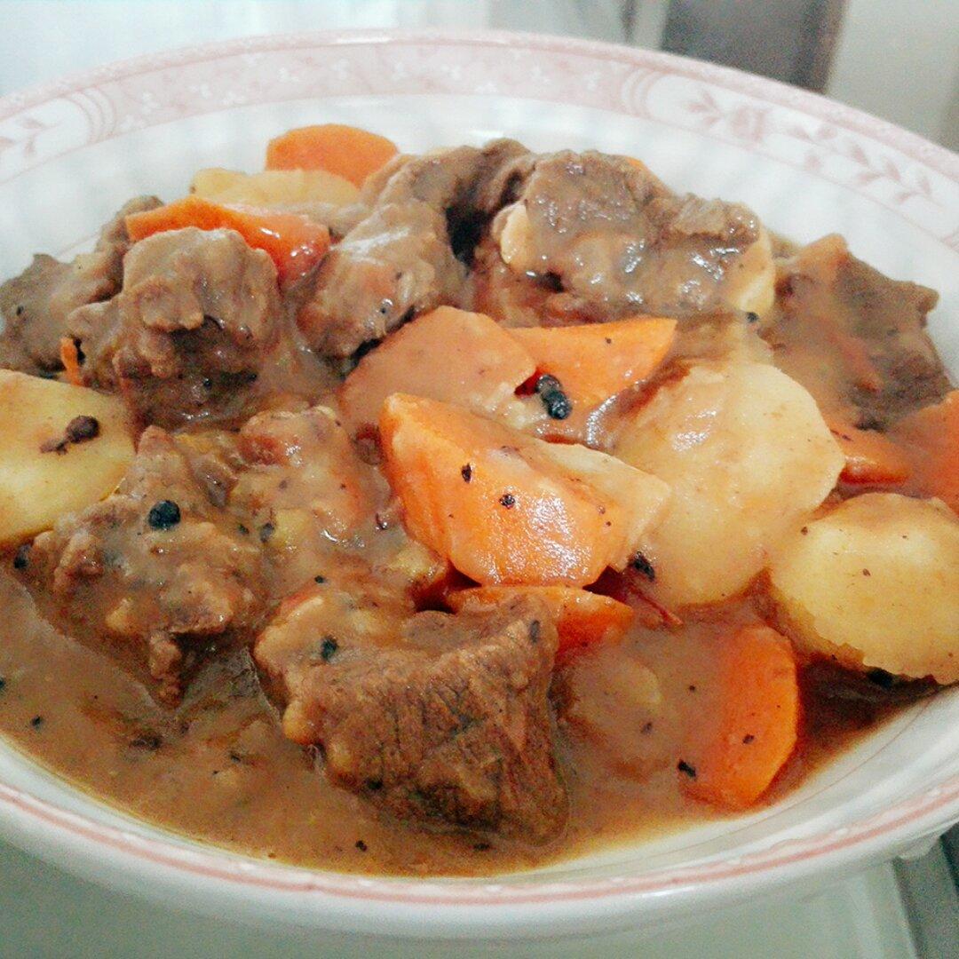 土豆炖牛肉