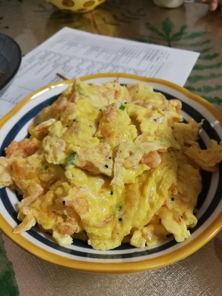 鳞虾煎蛋