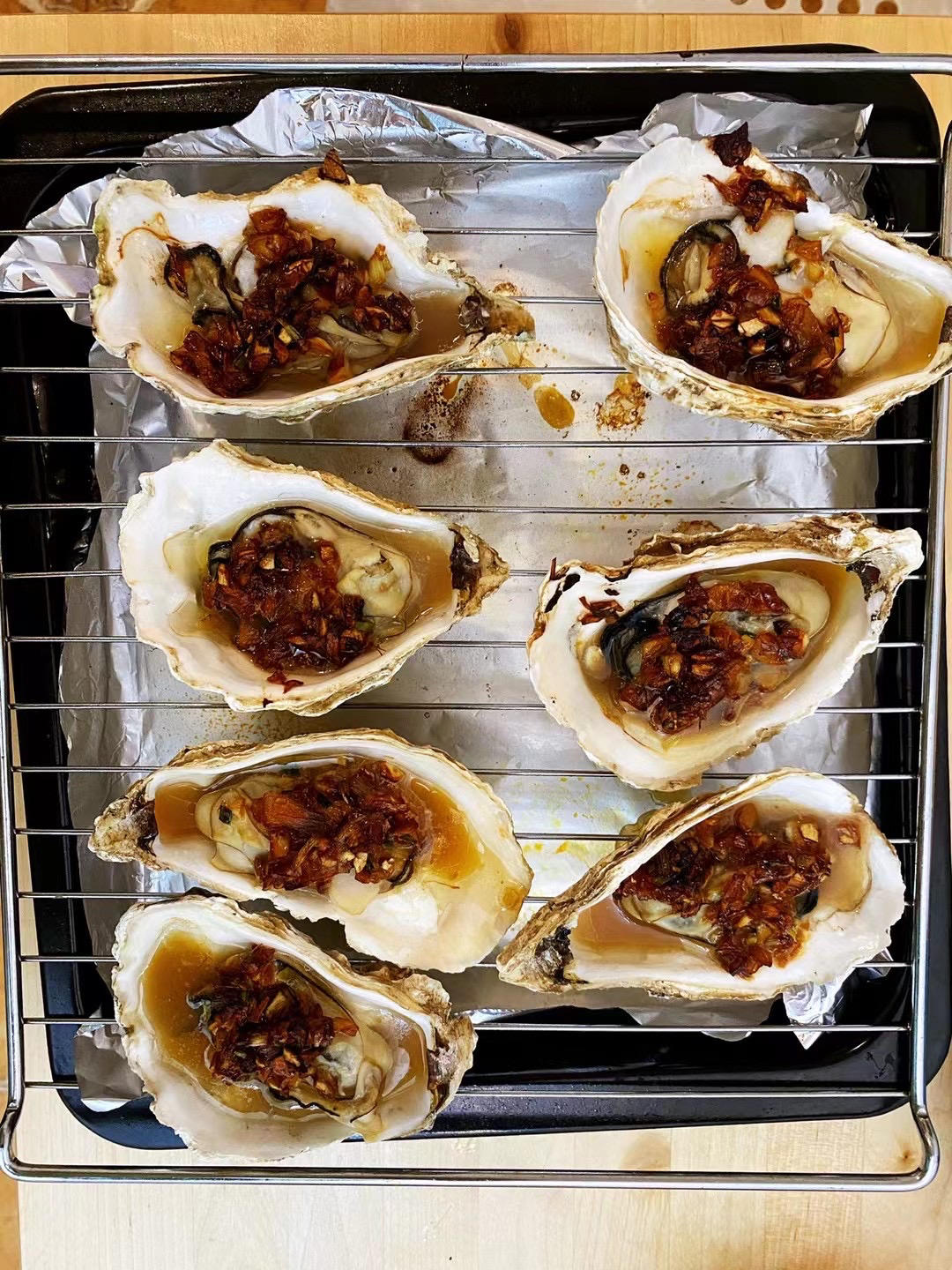 烤生蚝（烤箱版）
