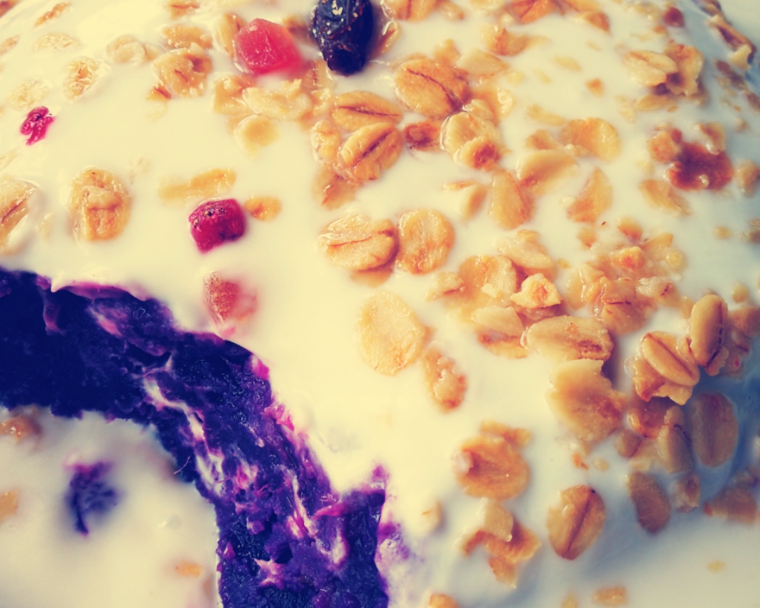 酸奶紫薯冰淇淋的做法
