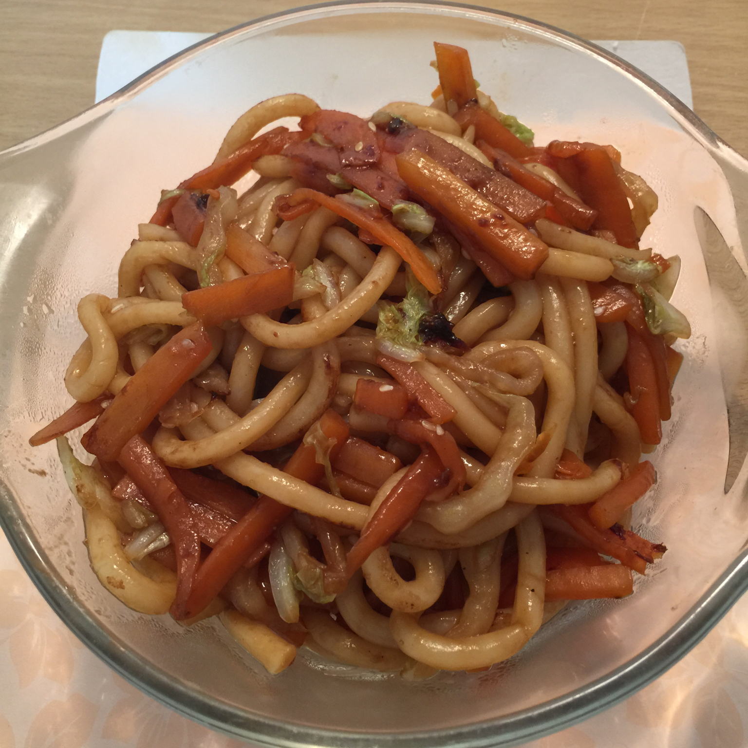 素炒乌冬