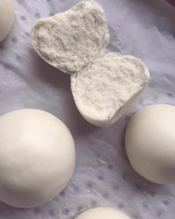 纯手工奶香馒头【无泡打粉，无添加】
