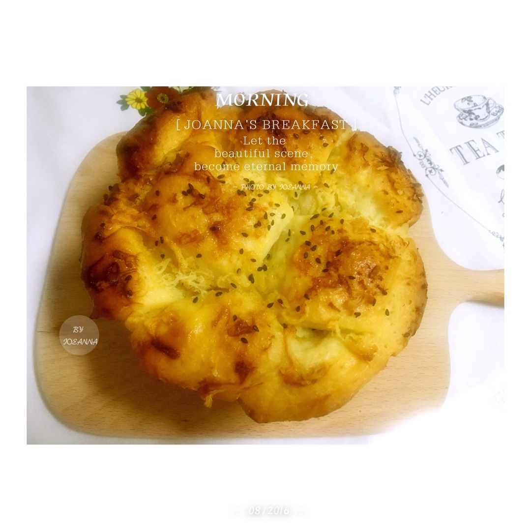 肉松手撕面包—超软会爆浆的面包哟