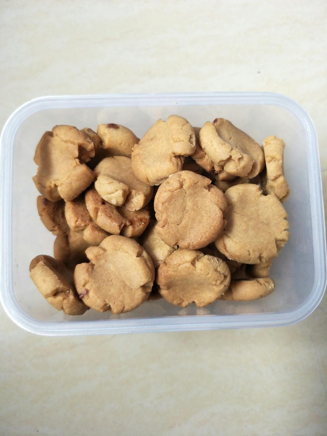 红糖黑芝麻饼干—酥脆无黄油快手版