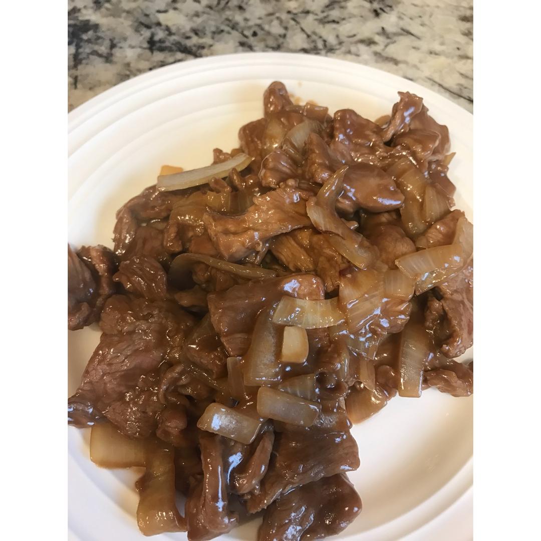 洋葱蚝油牛肉