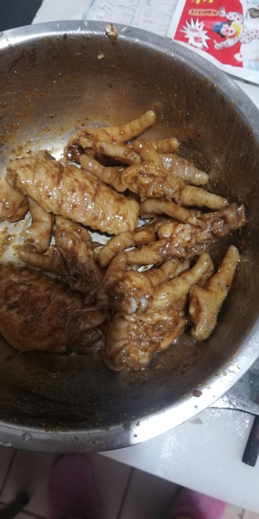 烧烤鸡爪（烤箱版）