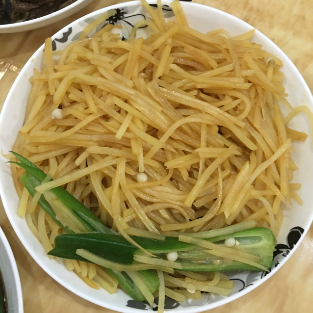 凉拌土豆丝