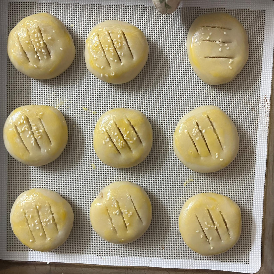 红豆酥饼这样做，免松弛，省时不破酥，成功率高，新手都能轻松搞定