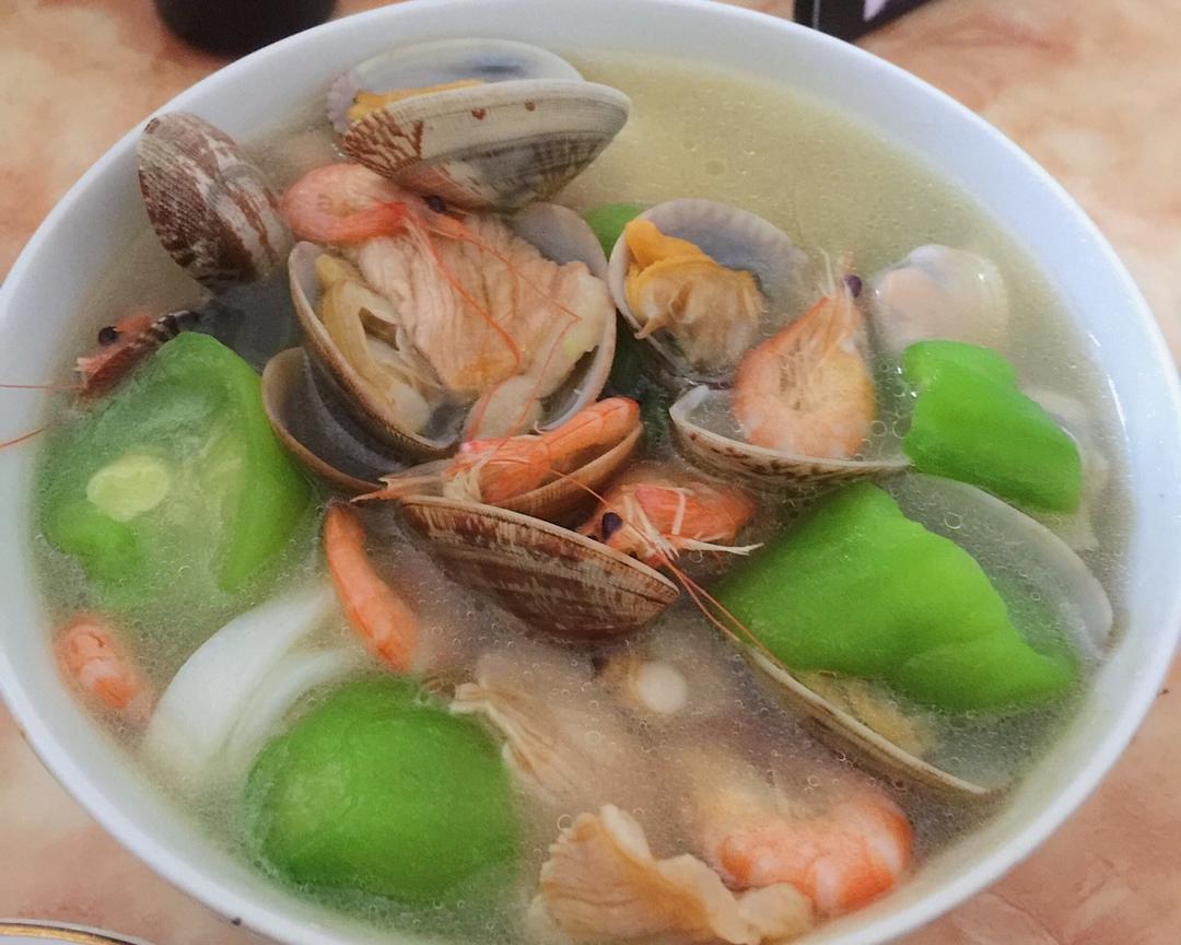 北海海鲜粉的做法