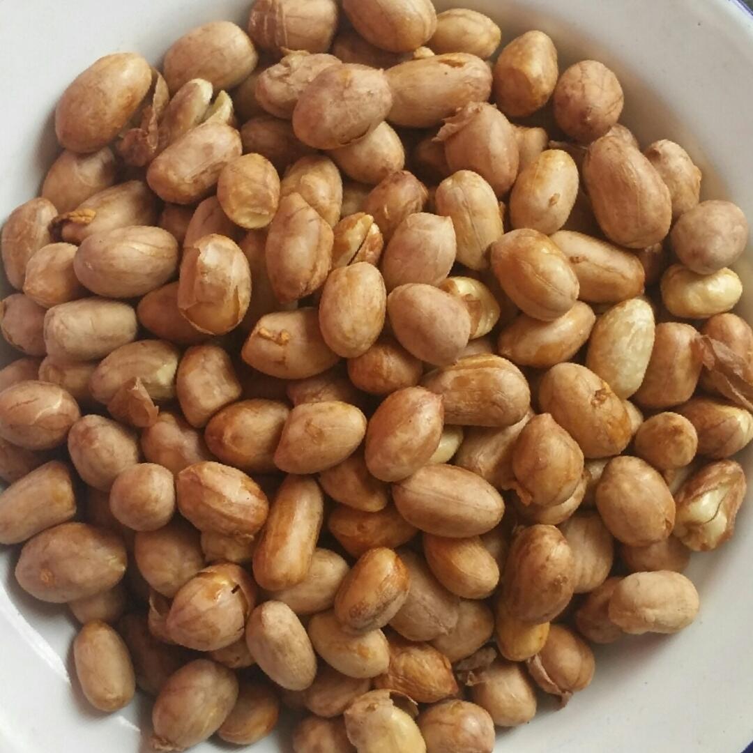 芳student做的微波炉版五香花生米