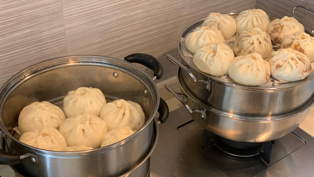 一次发酵肉包子