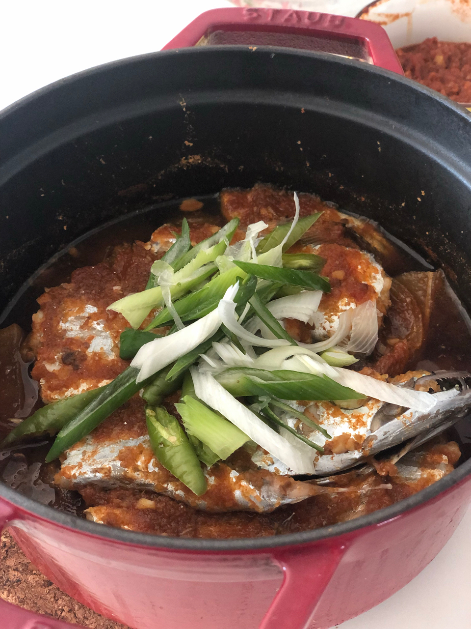 韩式辣炖带鱼
