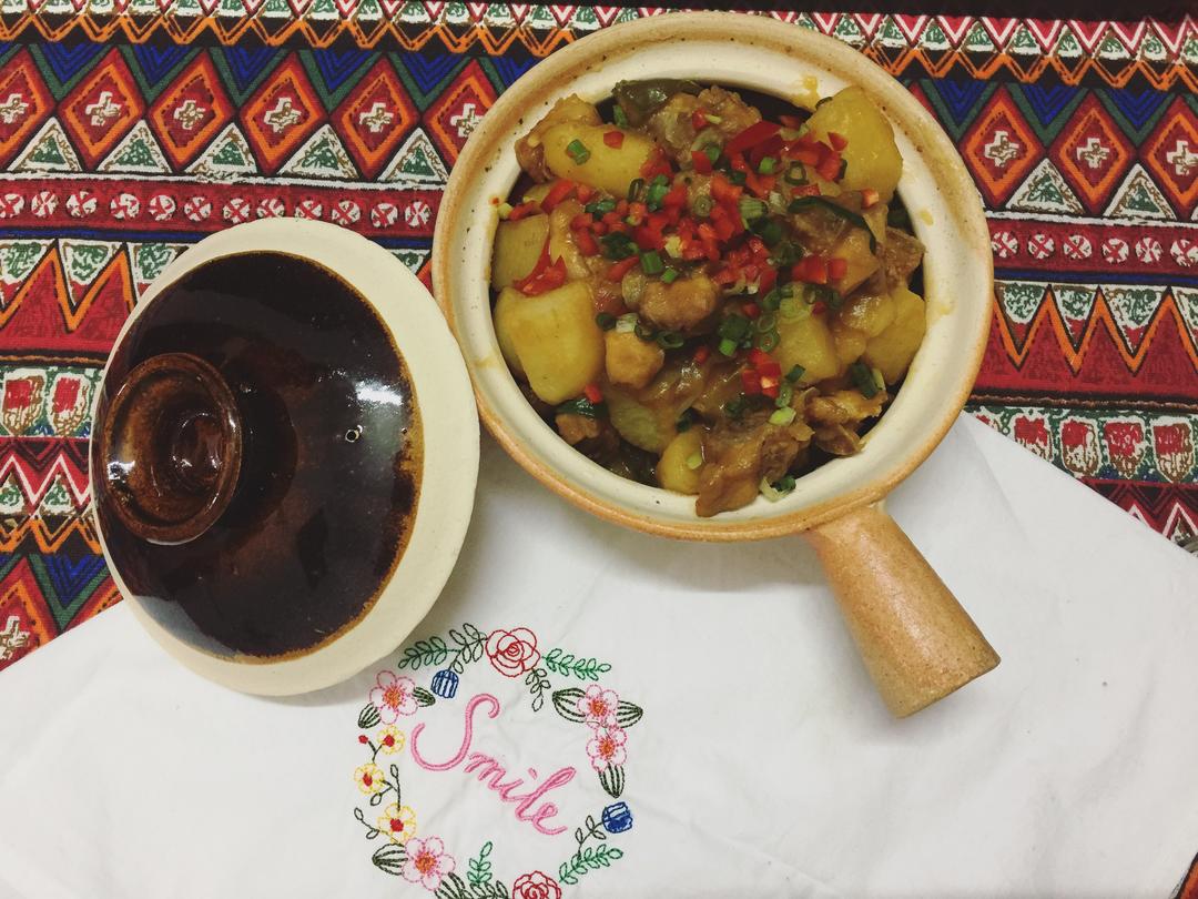 没有名字的土豆炖排骨