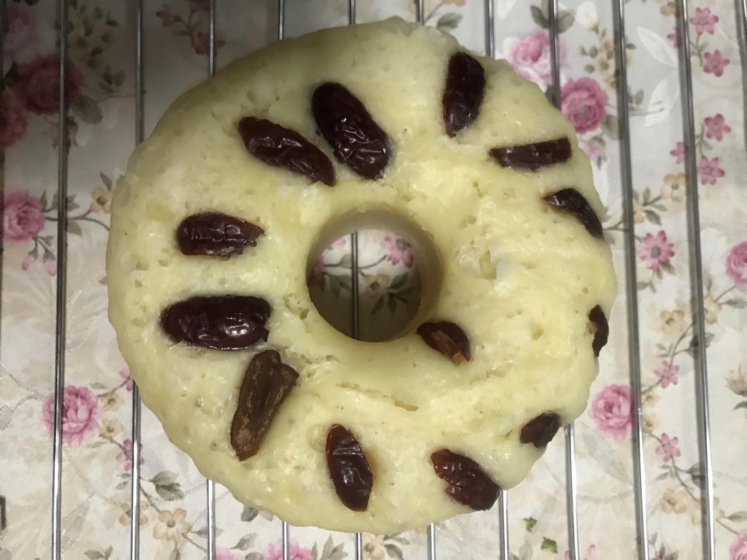 奶香红豆发糕