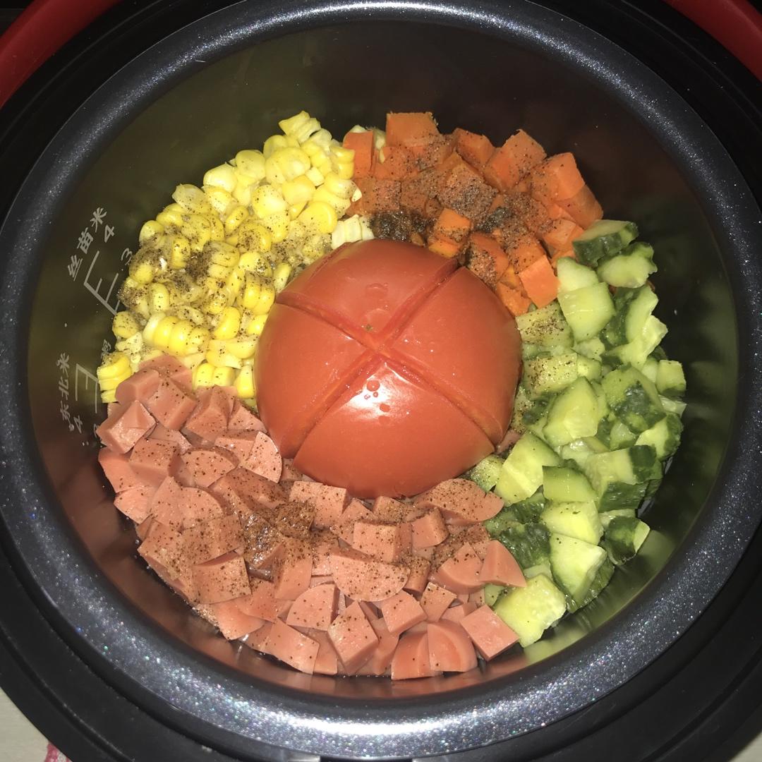 【电饭锅】一只番茄饭 番茄拌饭