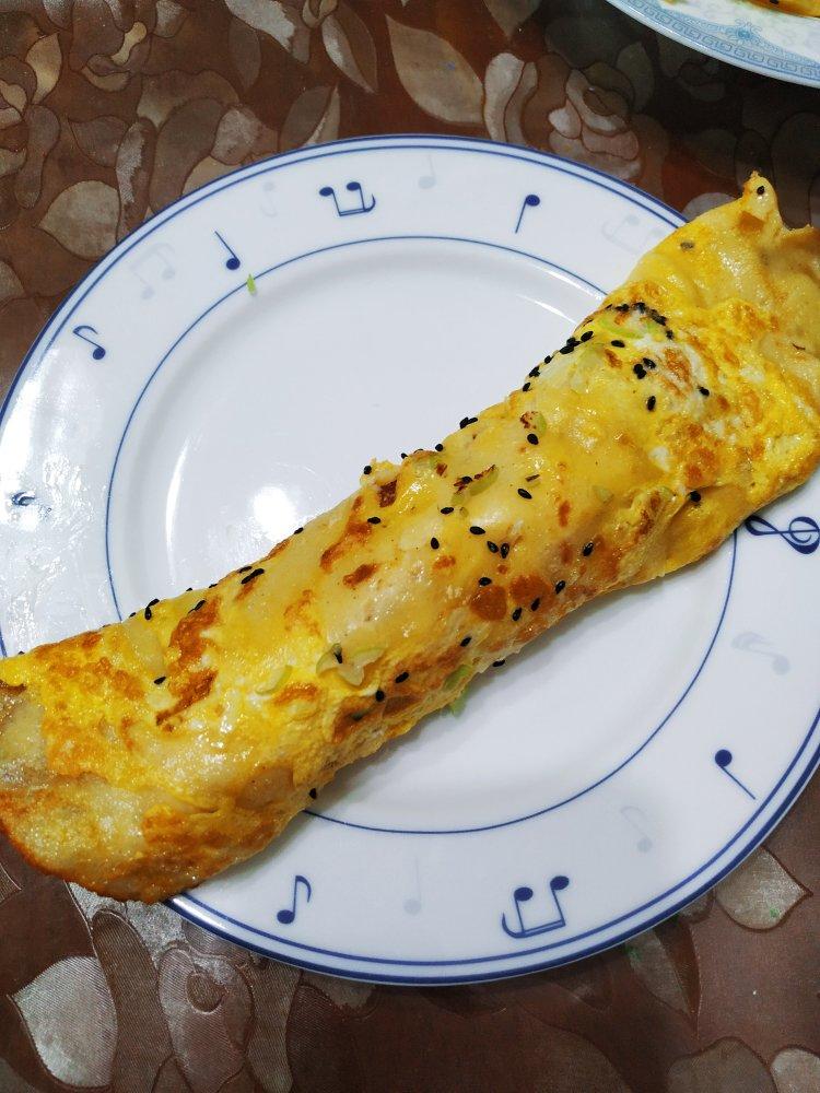 平底锅版煎饼果子