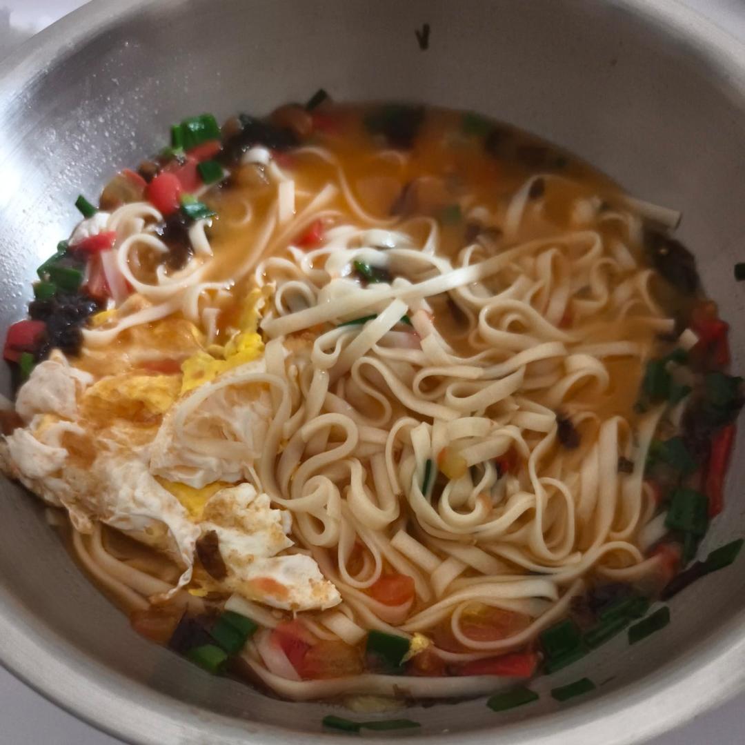 汤面这么做孩子吃3碗