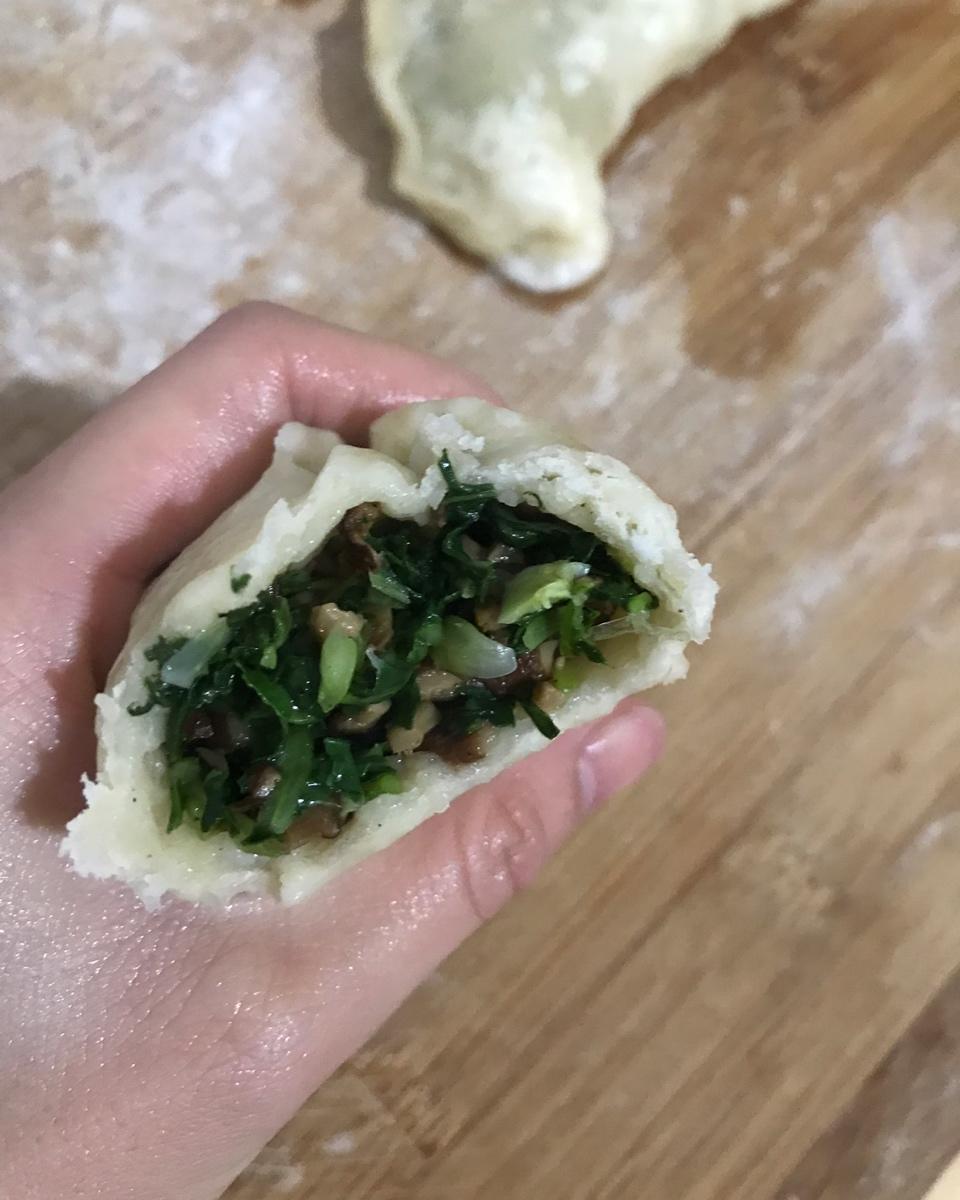 冬笋香菇菜包