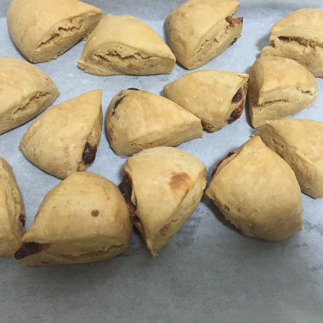 葡萄干司康（酵母版）